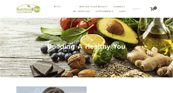 Desktop Screenshot of nutritiontofityou.com